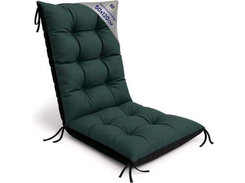 Tuinstoelkussen Hoge Rug - Zitkussen Buitenmeubel - Comfortabel Ontspannen