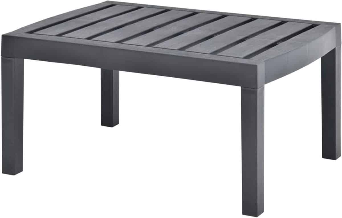 tuintafel kunststof terrastafel bijzettafel buiten zitten weerbestendig