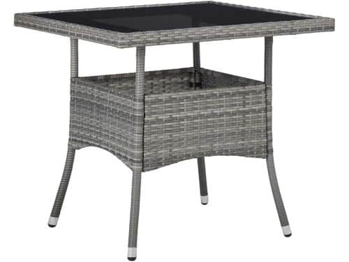 Tuintafel vierkant 80x80 cm - Bistrotafel - Bistroset voor Balkon