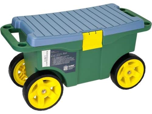 Tuinwagen met zitje - Rolstoel tuingereedschap - Comfortabel tuinieren