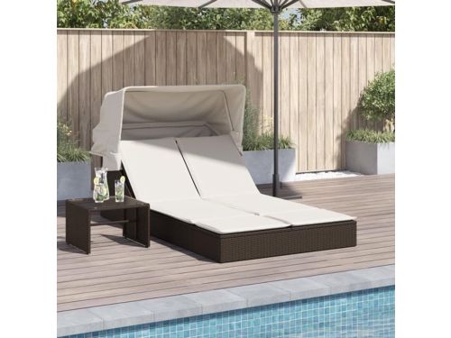 Tweepersoons Ligstoel - Tuinstoel - Lounger - Ligbed - Zweefstoel