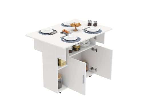 Uitklaptafel - Klaptafel - Uittrekbare Tafel - Eettafel - Vouwtafel