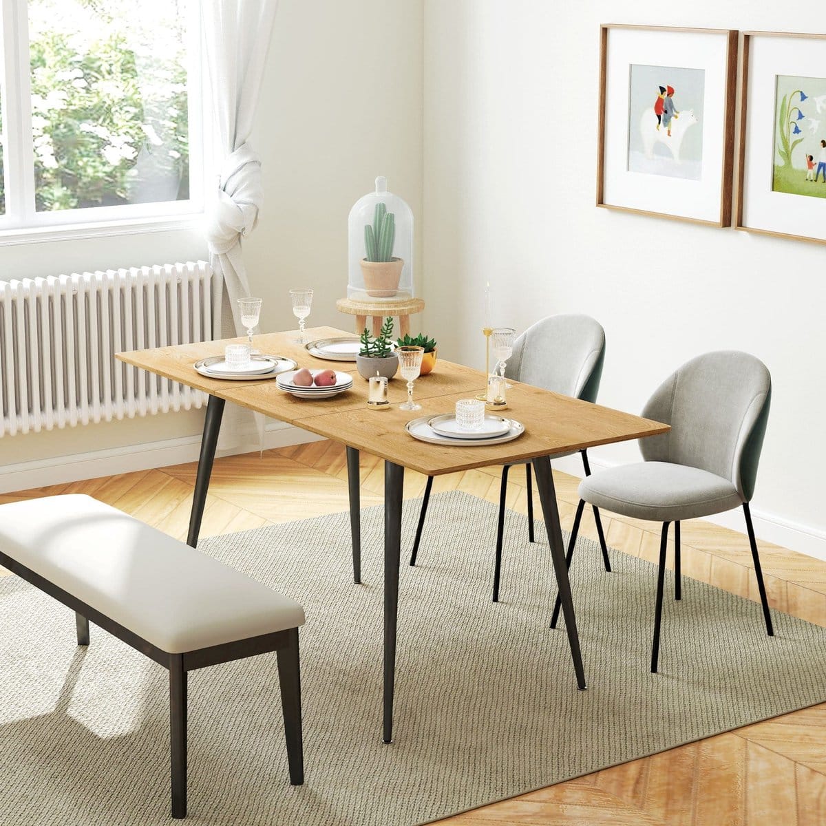 uitklaptafel klaptafel vouwtafel eettafel uitschuifbare tafel