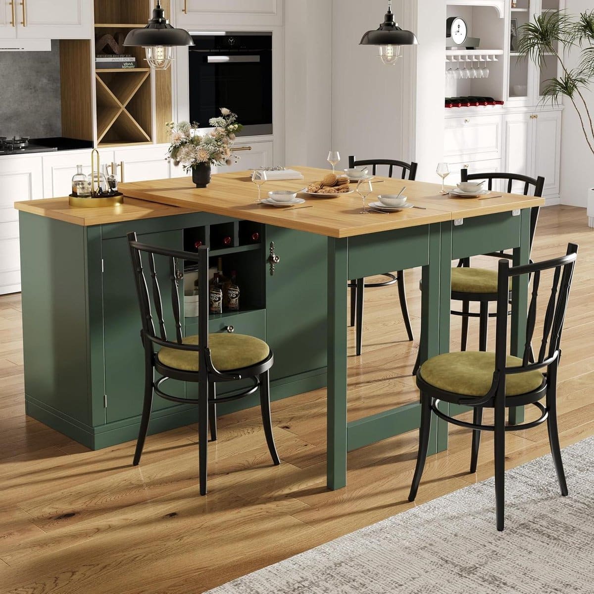 uittrekbare bartafel dressoir tafel eten en werken