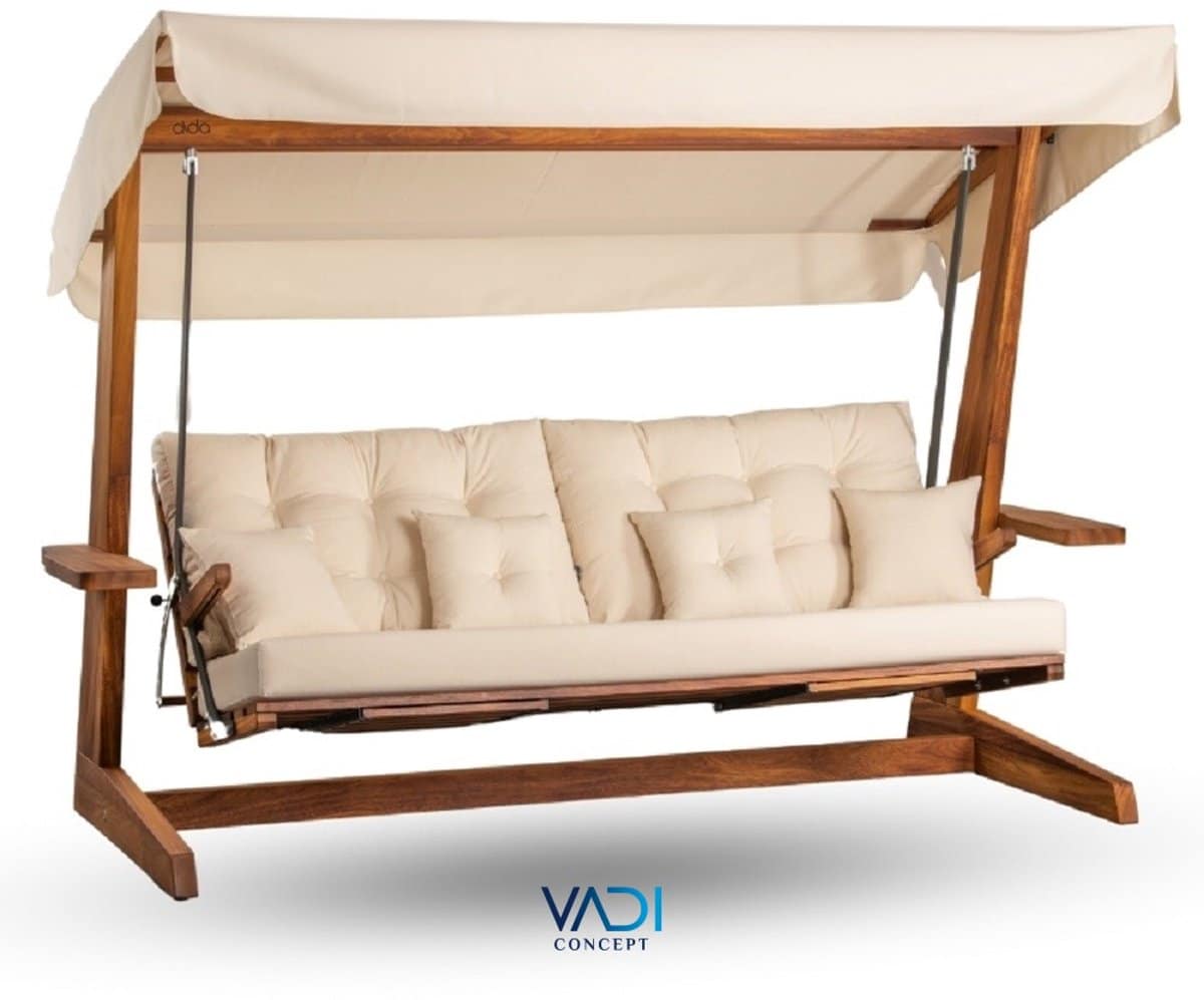 vadi concept luna deluxe 2600 crème schommelbank (