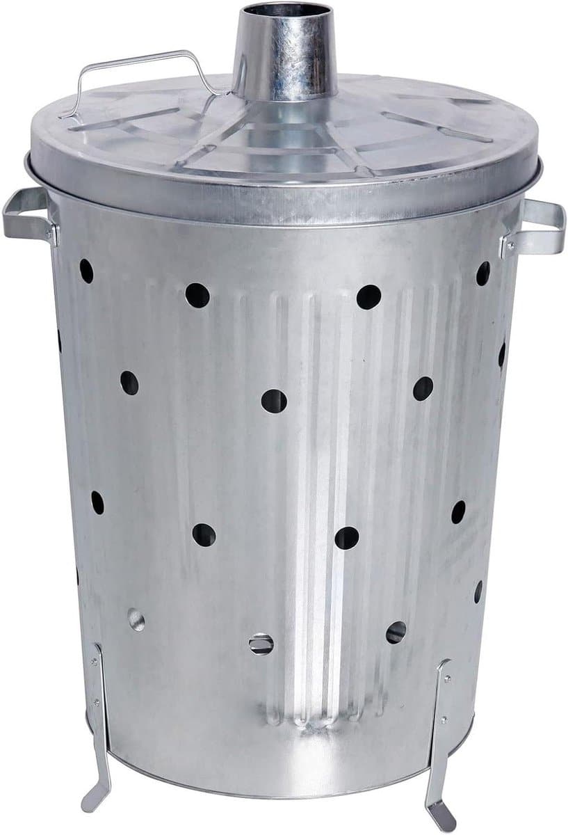 verbrandingston tuinafval vuurton tuin afval verbranden ventilatiegaten