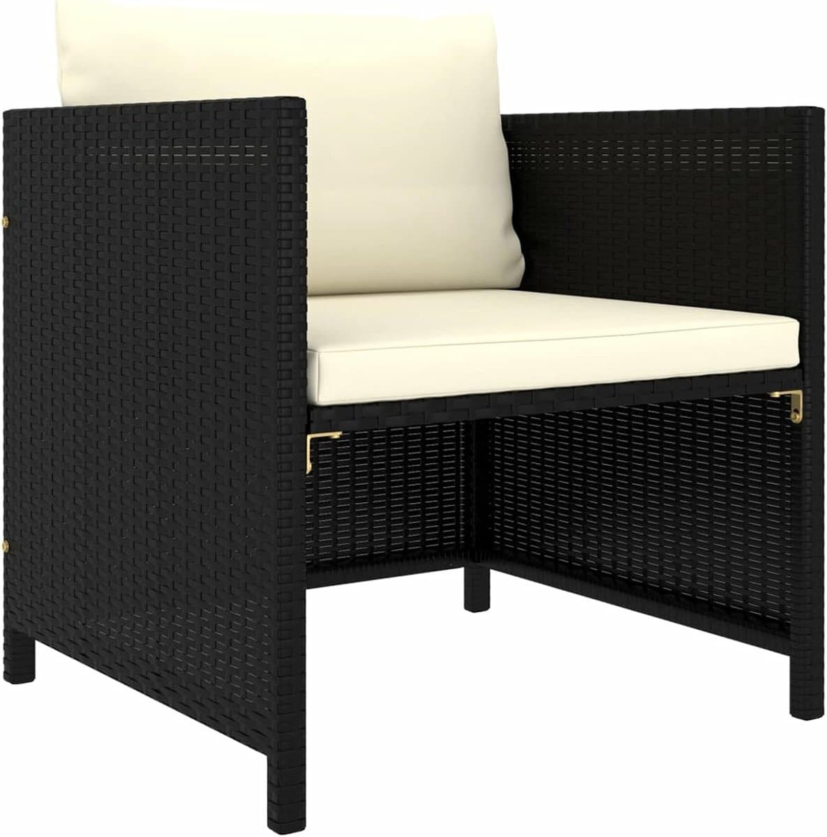 verona luxe 7 delige polyrattan hoek loungeset met fauteuil en peninsula