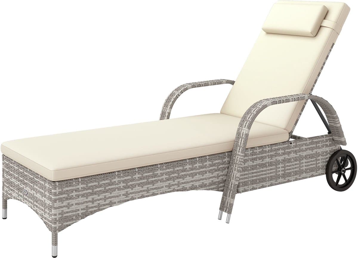 verstelbare ligstoel ligbed tuinstoel loungebed relaxstoel