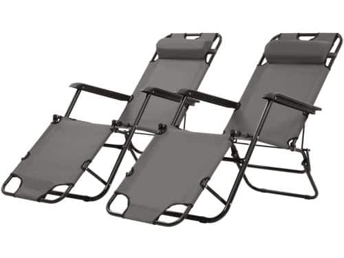 Verstelbare Ligstoel - Ligbed - Tuinstoel - Loungestoel - Balkonstoel