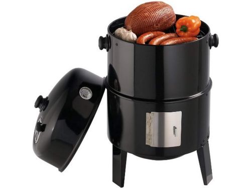 Verticale roker - BBQ smoker - Langzaam garen - Geëmailleerde