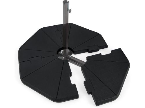 Verzwaarde Parasolvoet Set voor Off-set Terrasparasols - XXL Capaciteit