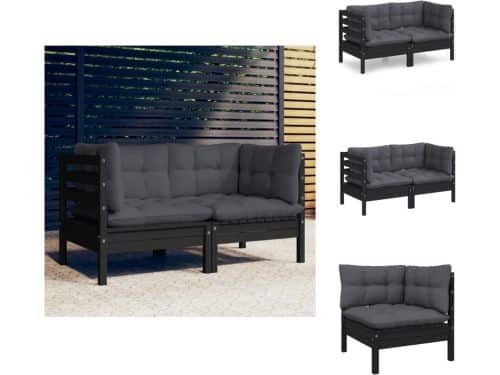 vidaXL 2-zitsbank - 2-zitsbanken - Tweezitsbank - Tweezitsbanken - Tuinbank