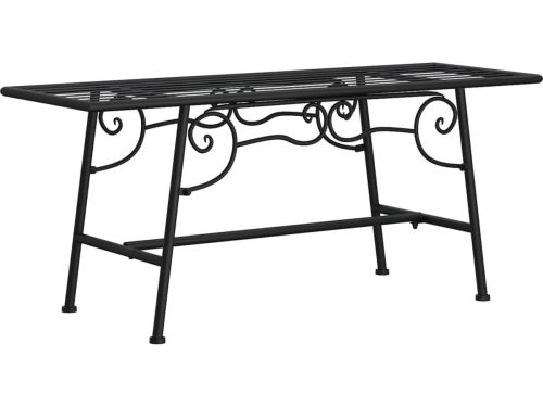 vidaXL Boombank 110 cm - Zwart Staal Metalen Boombank