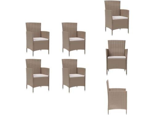 vidaXL Buitenstoel - Buitenstoelen - Tuinstoel - Stoel - Tuinstoelen