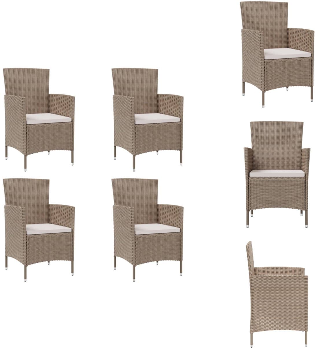 vidaxl buitenstoel buitenstoelen tuinstoel stoel tuinstoelen