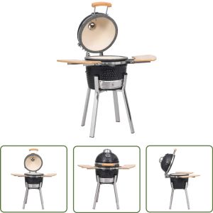 vidaXL Keramische Bbq - Kamado Bbq - Kamado barbecue 81