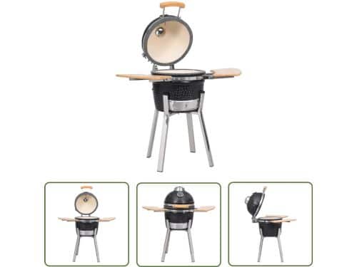 vidaXL Keramische Bbq - Kamado Bbq - Kamado barbecue 81