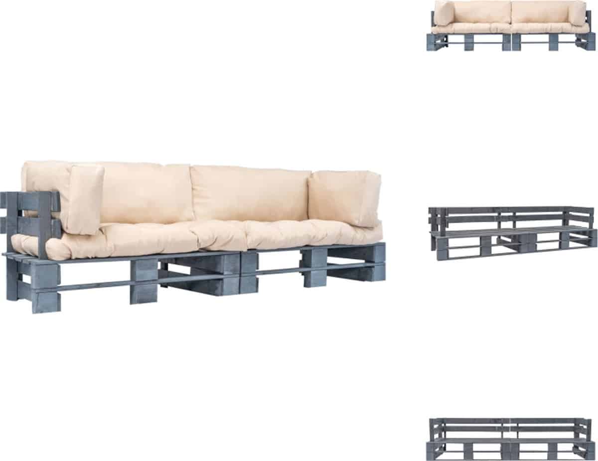 vidaxl pallet bankenset pallet bankensets bankstel bankstellen