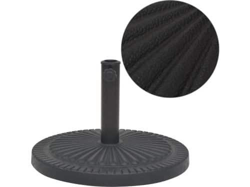 vidaXL Parasolbasis - Parasolvoet - Parasolvoet rond 29 kg hars