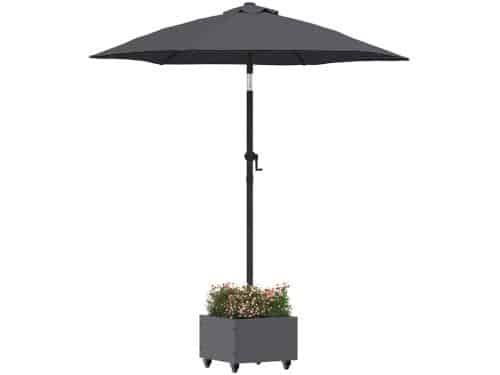 vidaXL - Parasolvoet - Antraciet - 45 - x