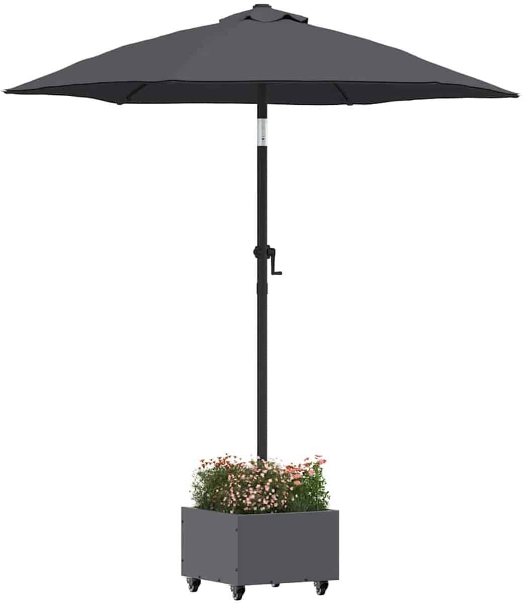 vidaxl parasolvoet antraciet 45 x