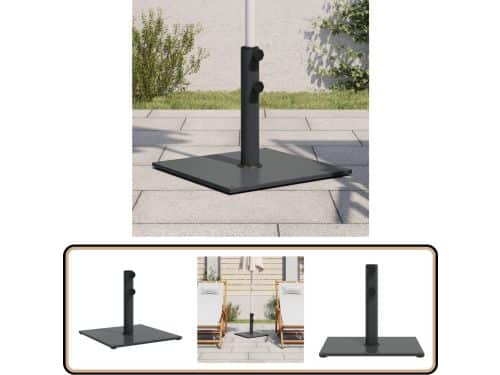 vidaXL Parasolvoet - Vierkant - 17 kg - Verstelbaar Parasolvoet