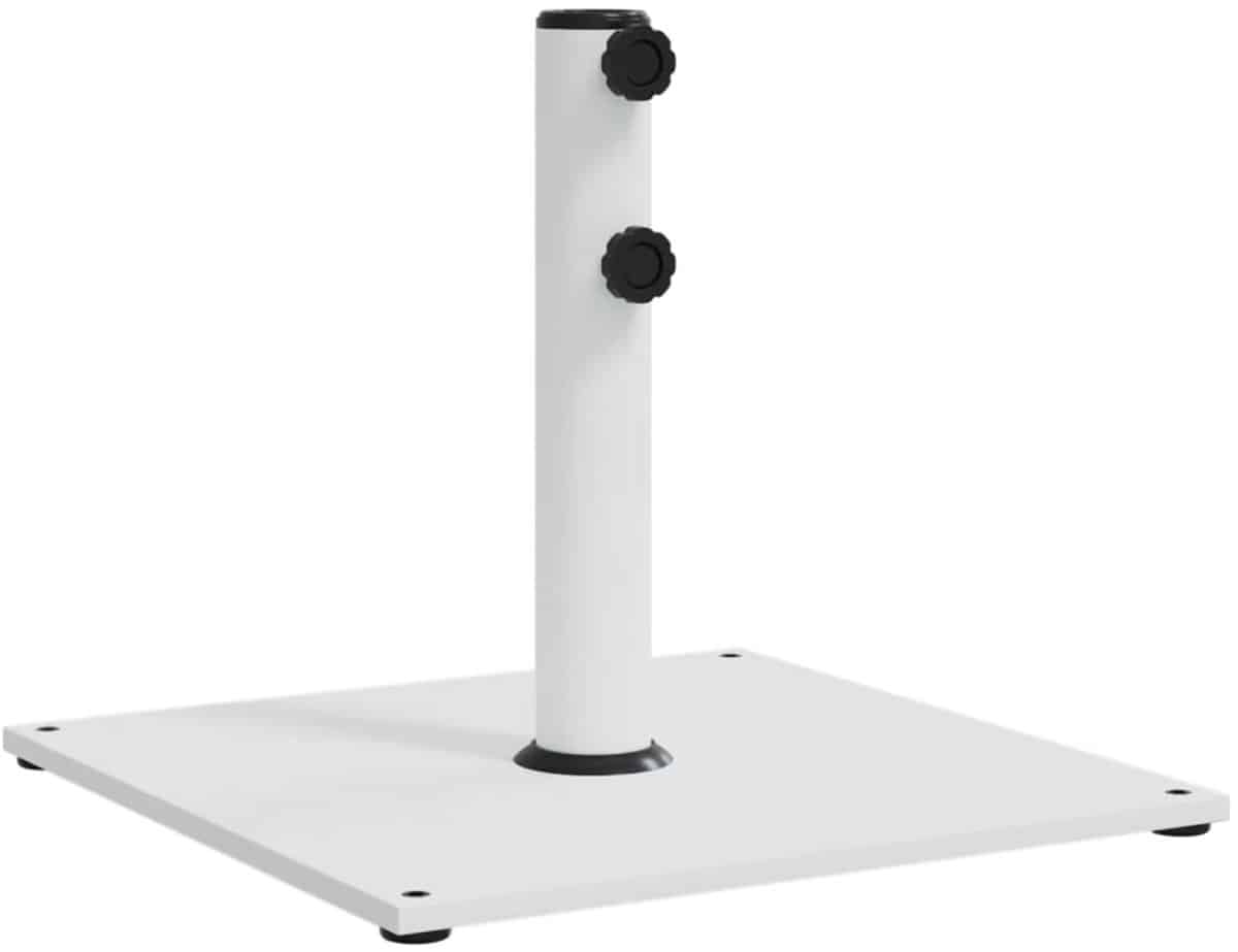 vidaxl parasolvoet voor stokken van Ø32/38/48 mm 17 kg vierkant