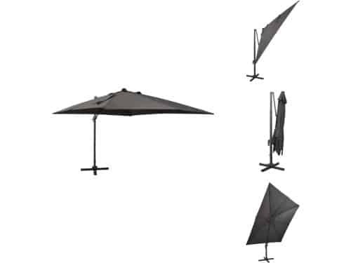 vidaXL Zweefparasol - Zweefparasols - Parasol - Tuinparasol - Zweefparasol