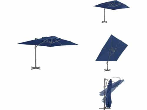 vidaXL Zweefparasol - Zweefparasols - Parasol - Tuinparasol - Zweefparasol