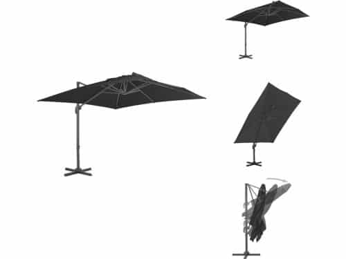 vidaXL Zweefparasol - Zweefparasols - Parasol - Tuinparasol - Zweefparasol