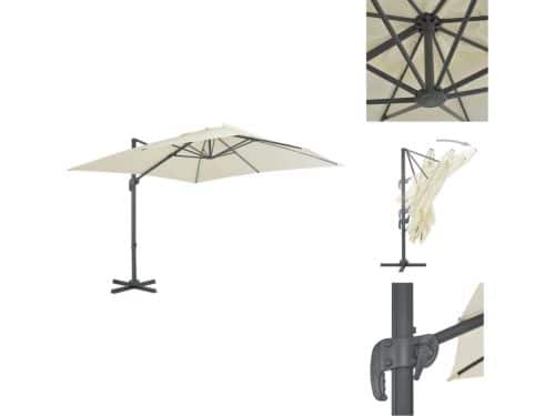 vidaXL Zweefparasol - Zweefparasols - Parasol - Tuinparasol - Zweefparasol