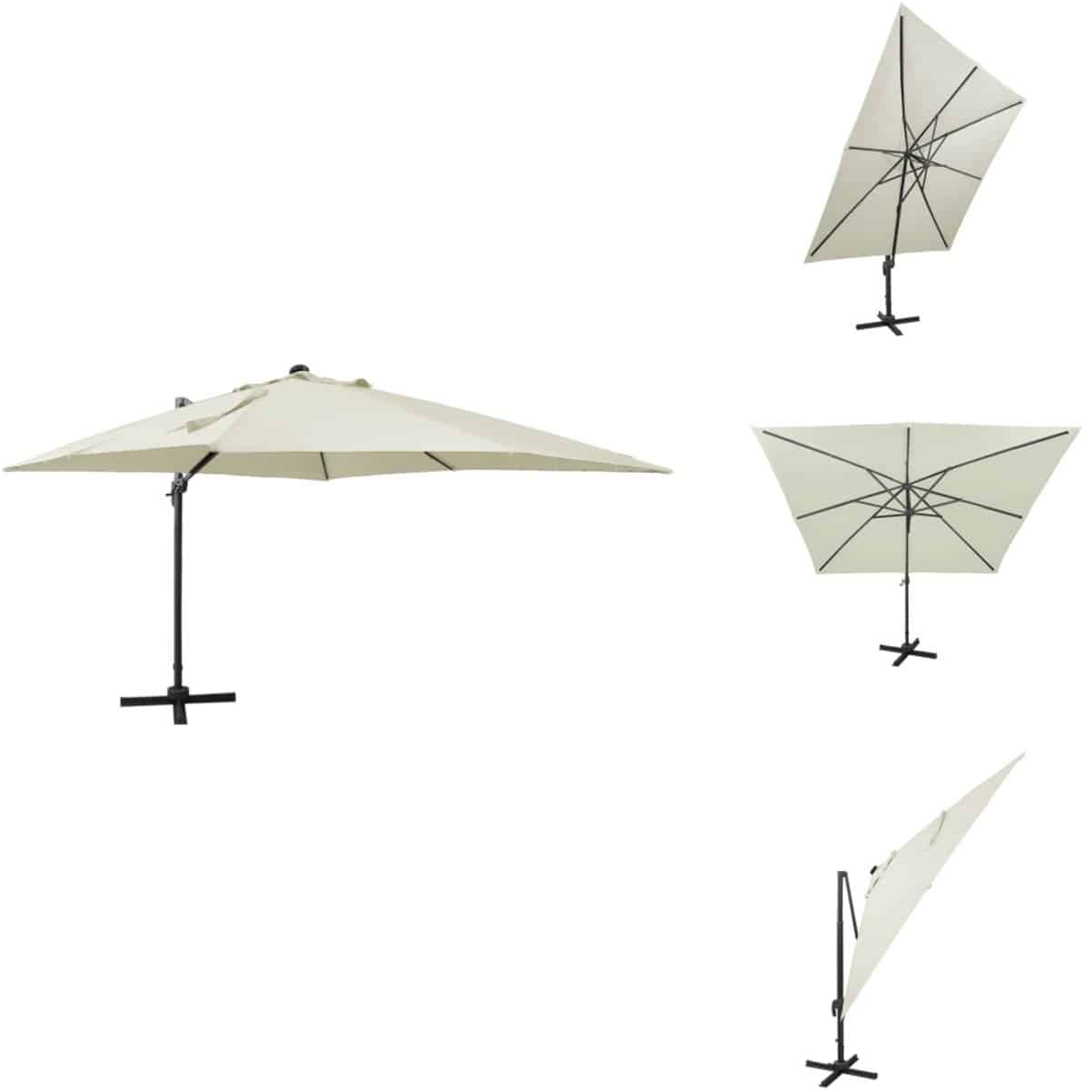 vidaxl zweefparasol zweefparasols parasol tuinparasol zweefparasol