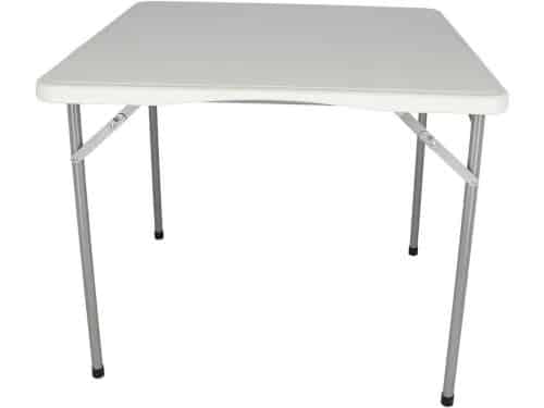 Vierkante Klaptafel - Bijzettafel Vouwbaar - Extra Ruimte Creëren