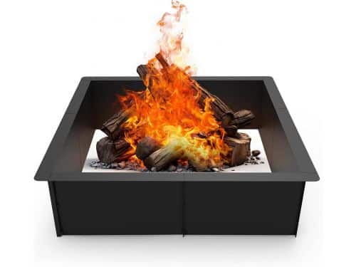 Vierkante Vuurkorfring voor Buiten - Doe-Het-Zelf Kampvuur Inzetstuk