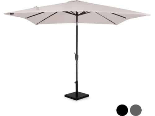 VONROC Premium Stokparasol Rosolina 280x280cm - Incl. parasolvoet & beschermhoes
