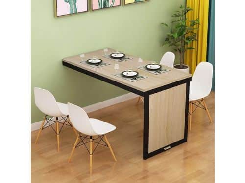 Vouwbare Eettafel - Wandtafel Bartafel - Ruimte Besparen - Opklapbaar