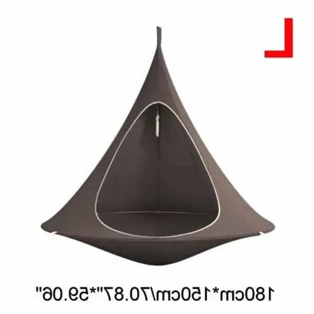 vouwbare hangstoel hangstoel voetenbank schommelstoel tuinstoel licht oxford