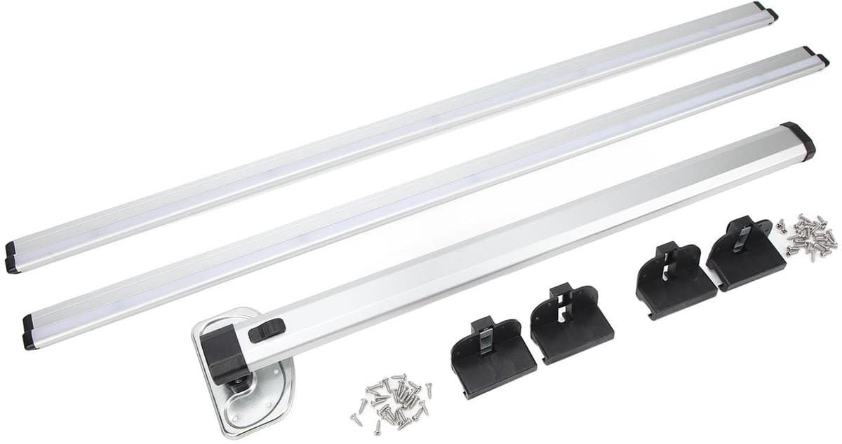 vt goods inklapbare poten dubbele geleiderails roestbestendig