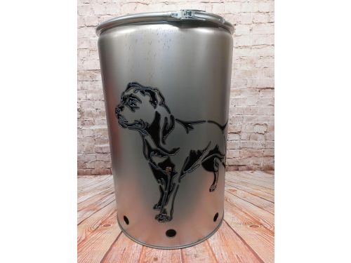 Vuurton Hond Motief - Buitenhaard Terras - Terras Verwarmen