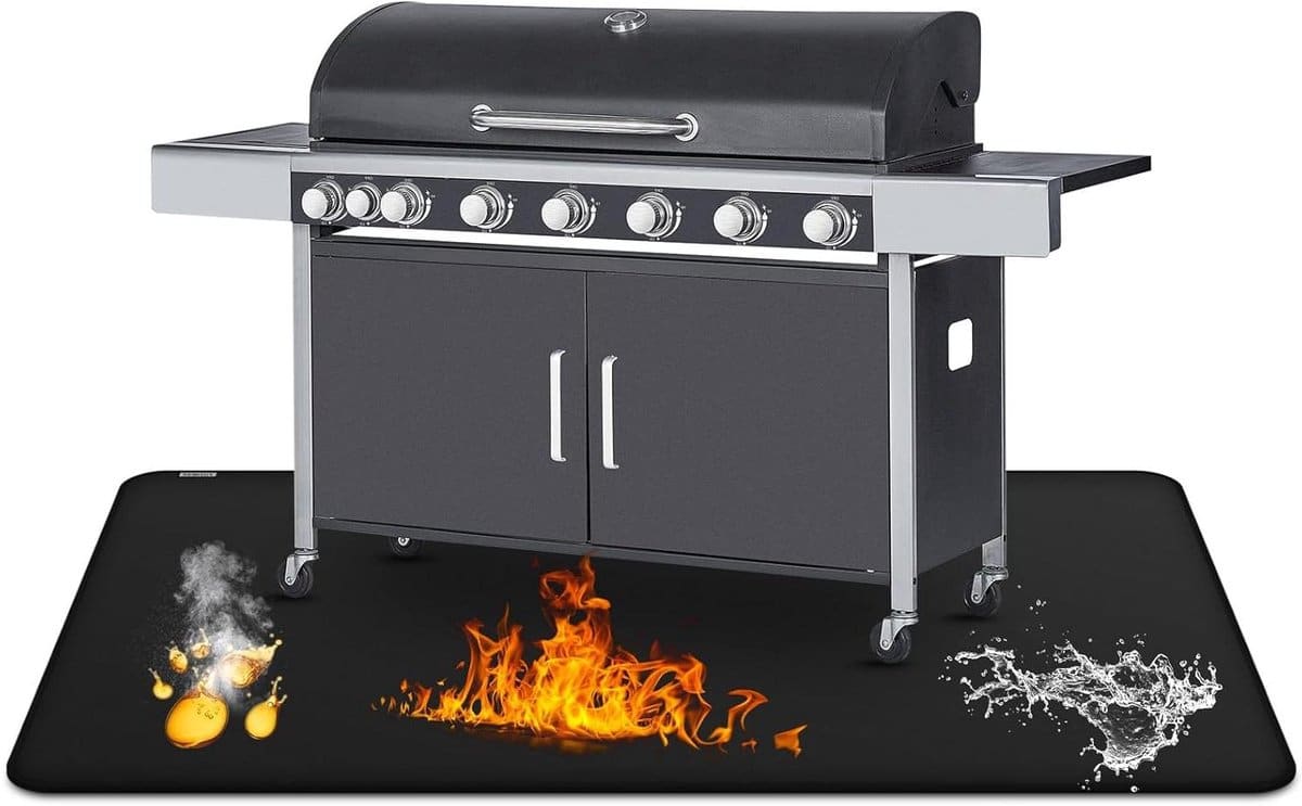 vuurvaste mat hittebestendige haardmat open haard gebruiksgemak