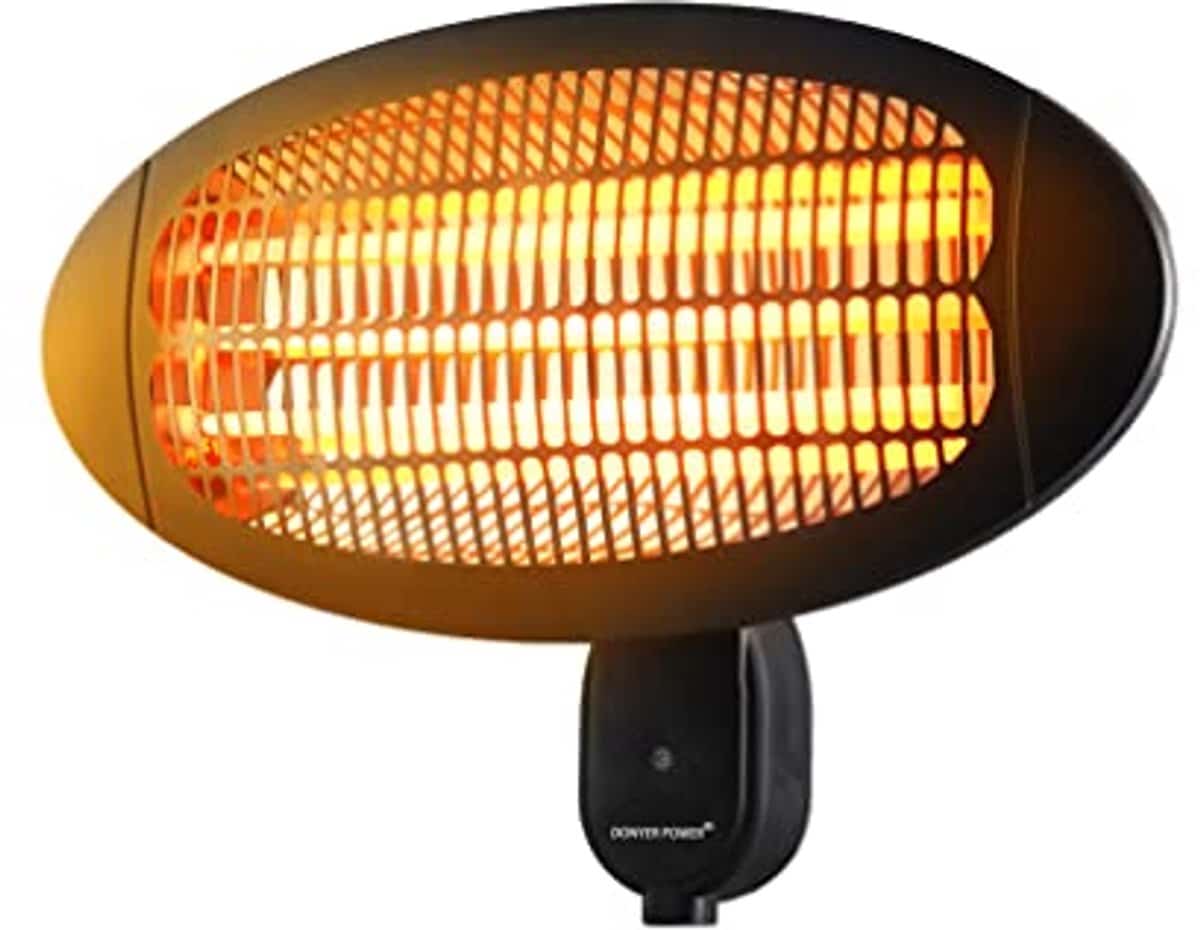 wand en plafond gemonteerde quartz verwarming | binnen en buiten