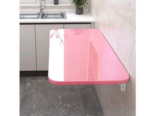 Wandmontage Tafel - Klaptafel Hout - Ruimtebesparend Werken - Stabiel