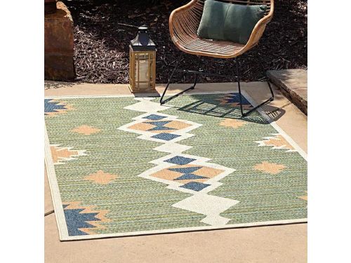 Waterdicht Buitenkleed 200x300cm voor Tuin en Patio, Rechthoekig Antislip Tapijt