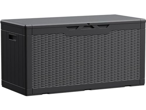 waterdichte 100 gallon grote kunststoffen opbergbox voor buiten en binnen