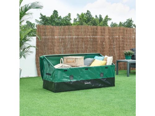Waterdichte tuin opbergbox - ruime tuinkussenbox met 560L opslagruimte en