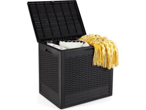 Waterdichte Tuinbox 96L met Deksel - Opbergdoos Kussenbox voor Tuin