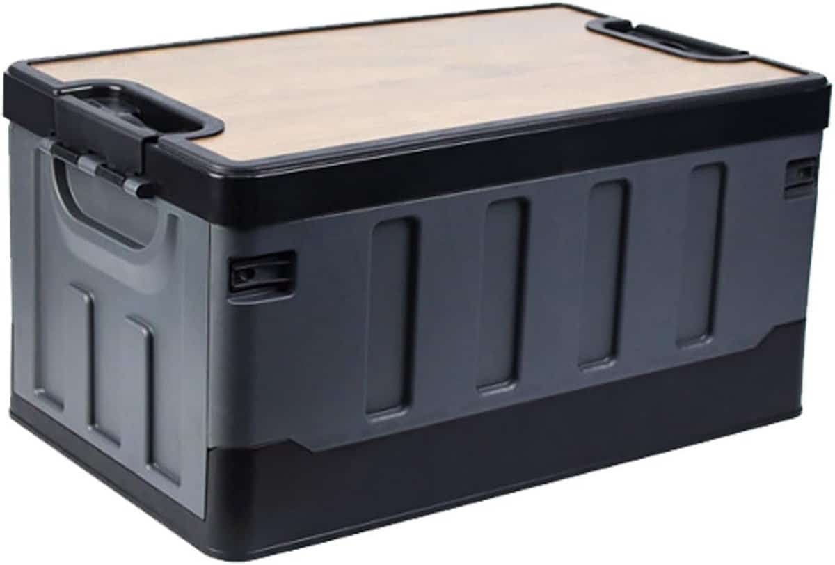 waterdichte tuinkussenbox met deksel 35l opbergoplossing voor buiten