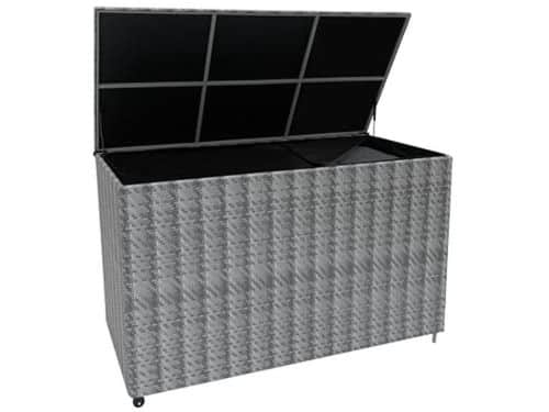 Waterdichte Tuinopbergbox 996L | Ruime Kussen- en Gereedschapskist met Gasondersteuning