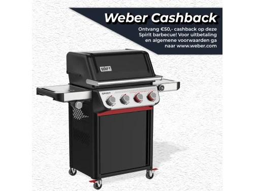 Weber Spirit EP-435 Gasbarbecue Gas BBQ EP435 Barbecue Zwart GBS