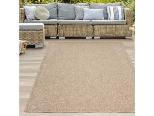 Weerbestendig buitenkleed, sisal-look, beige/naturel 160 x 230 cm